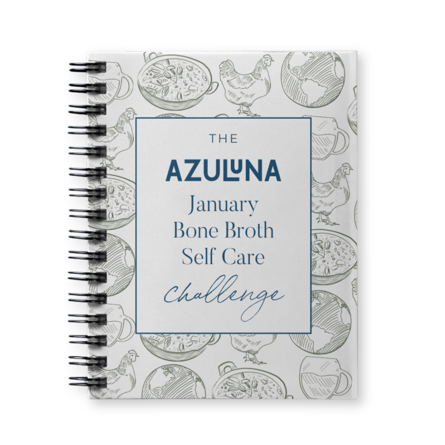 Azuluna January Bone Broth Self-Care Challenge Gift Bundle