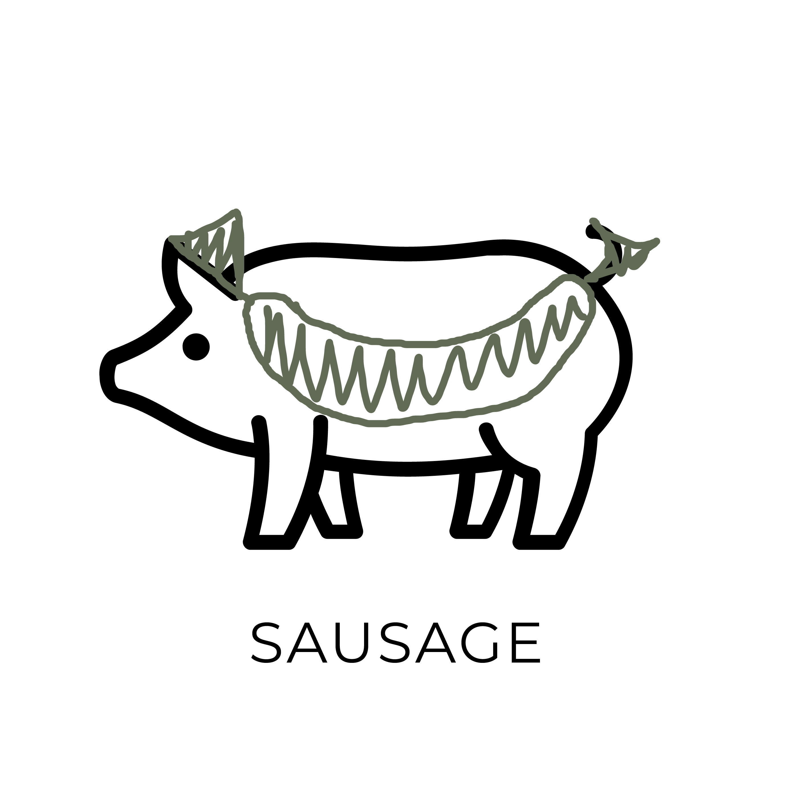 azuluna foods premium pasture raised pork sausage italian sweet