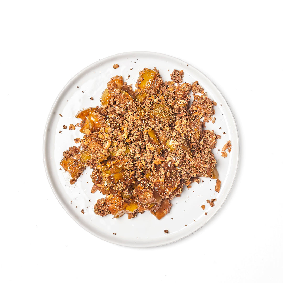 gluten-free apple crisp azuluna foods premium pasture raised ready to eat meal delivery