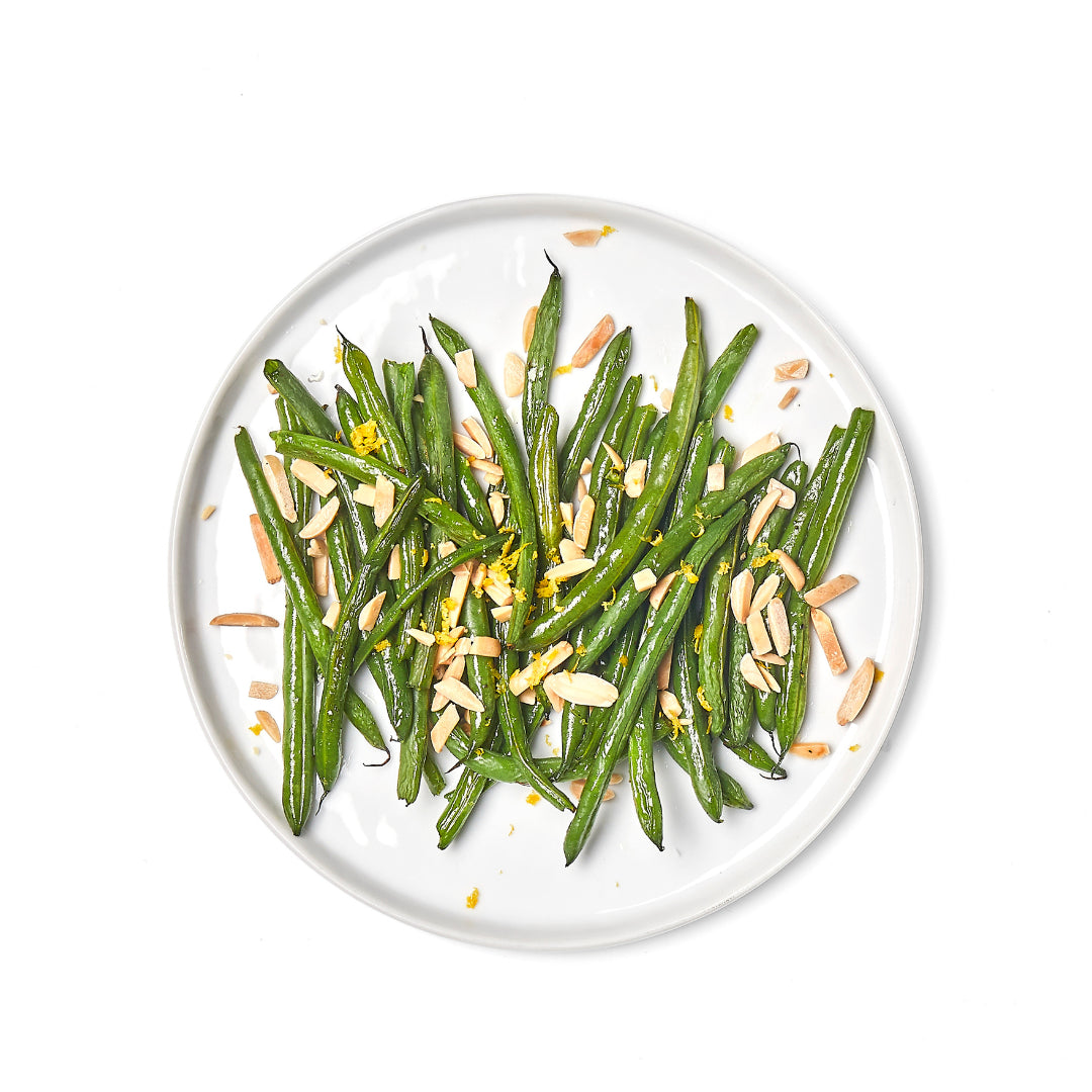 green beans almondine azuluna foods premium pasture raised ready to eat meal delivery