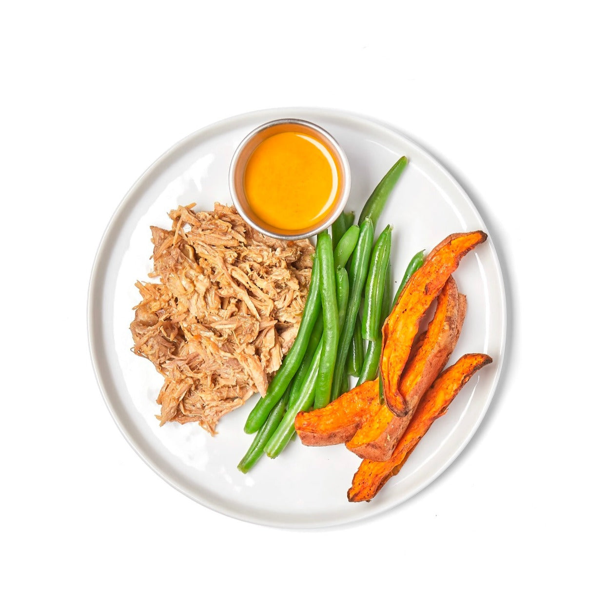 carolina-gold bbq pulled pork azuluna foods Premium Pasture-Raised ready-to-eat Meals Delivery