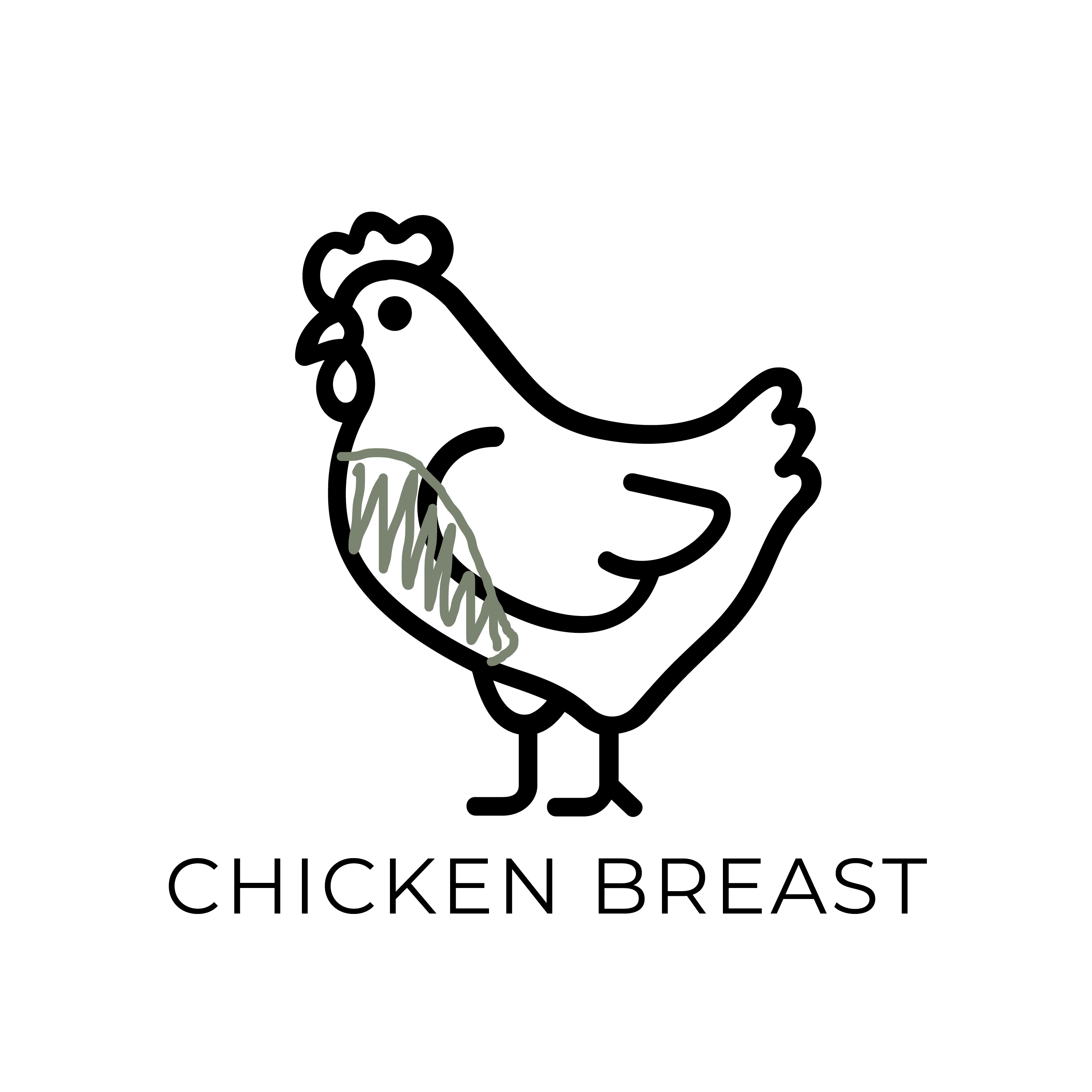 azuluna foods premium pasture-raised chicken breast