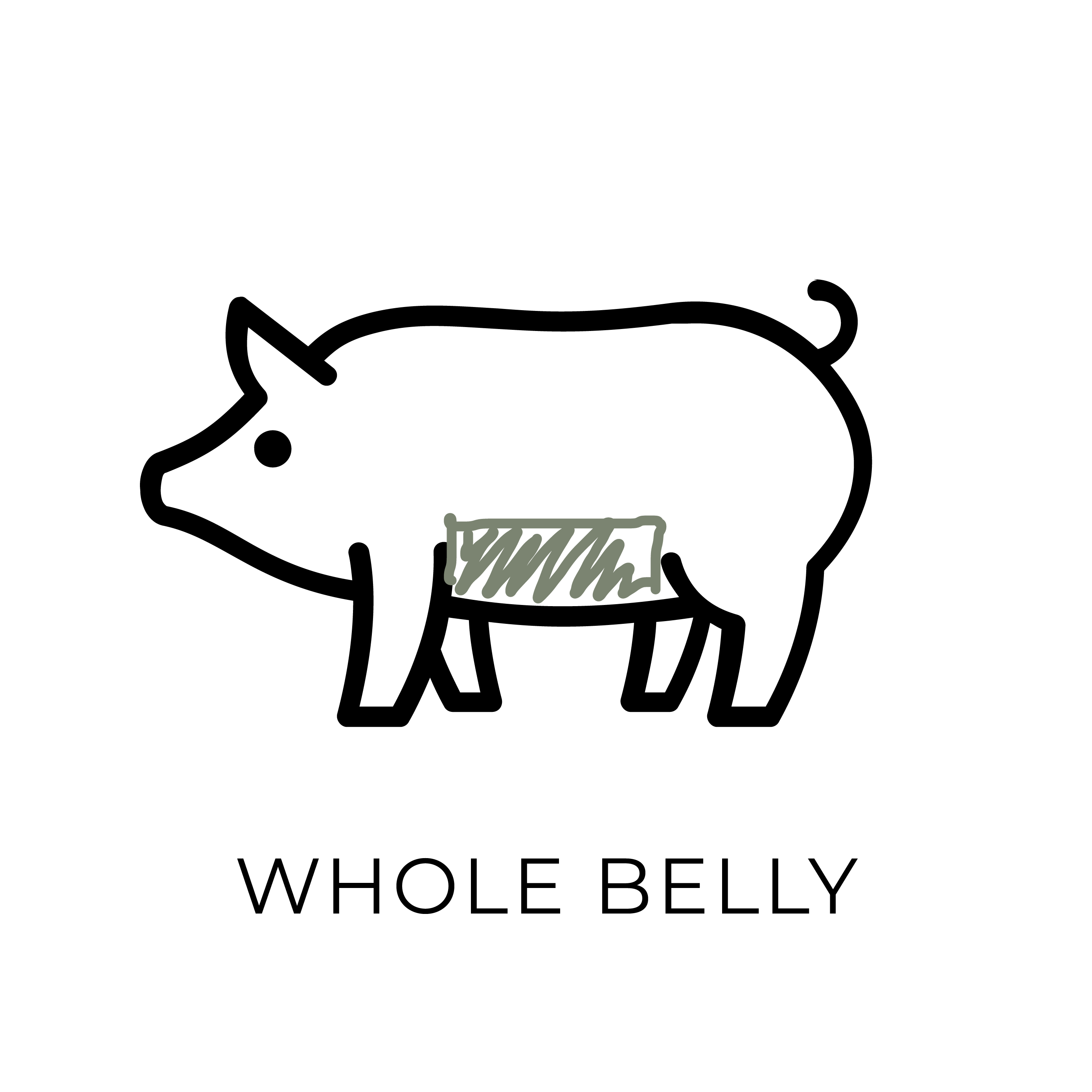 azuluna foods premium pasture raised pork belly