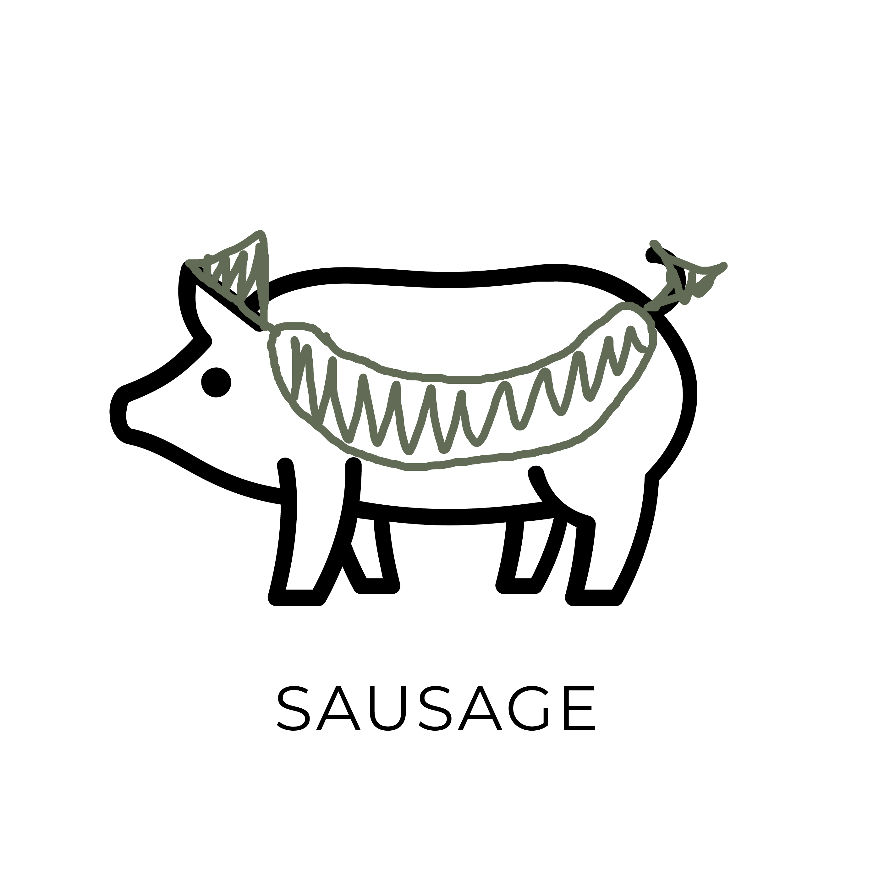 azuluna foods premium pasture raised pork sausage