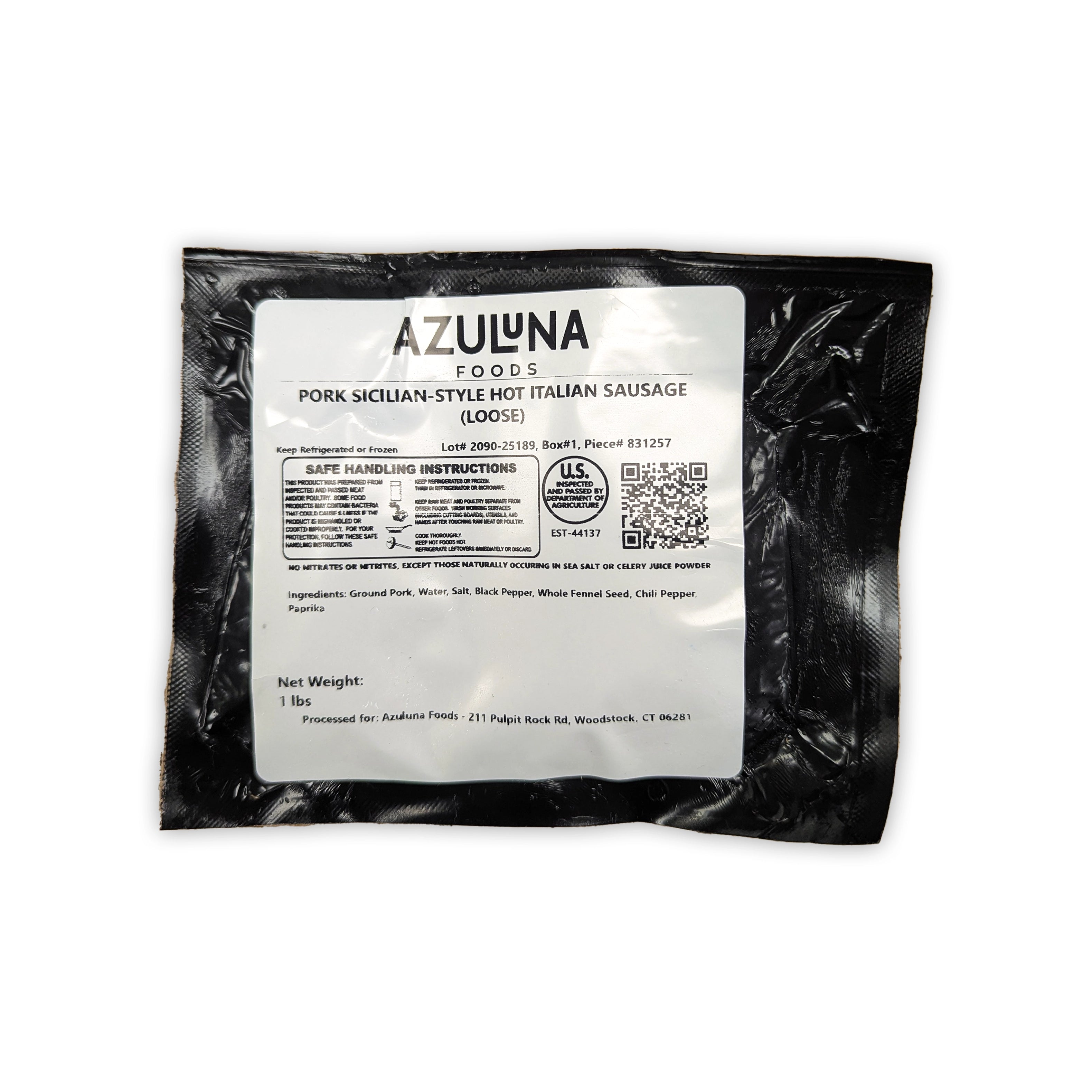 Pork Hot Italian Sausage | 1 lb.