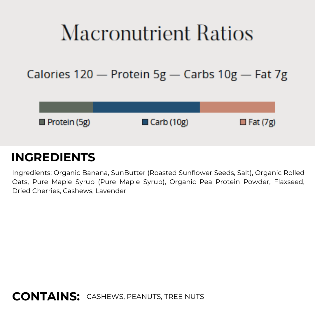 banana bread protein truffle