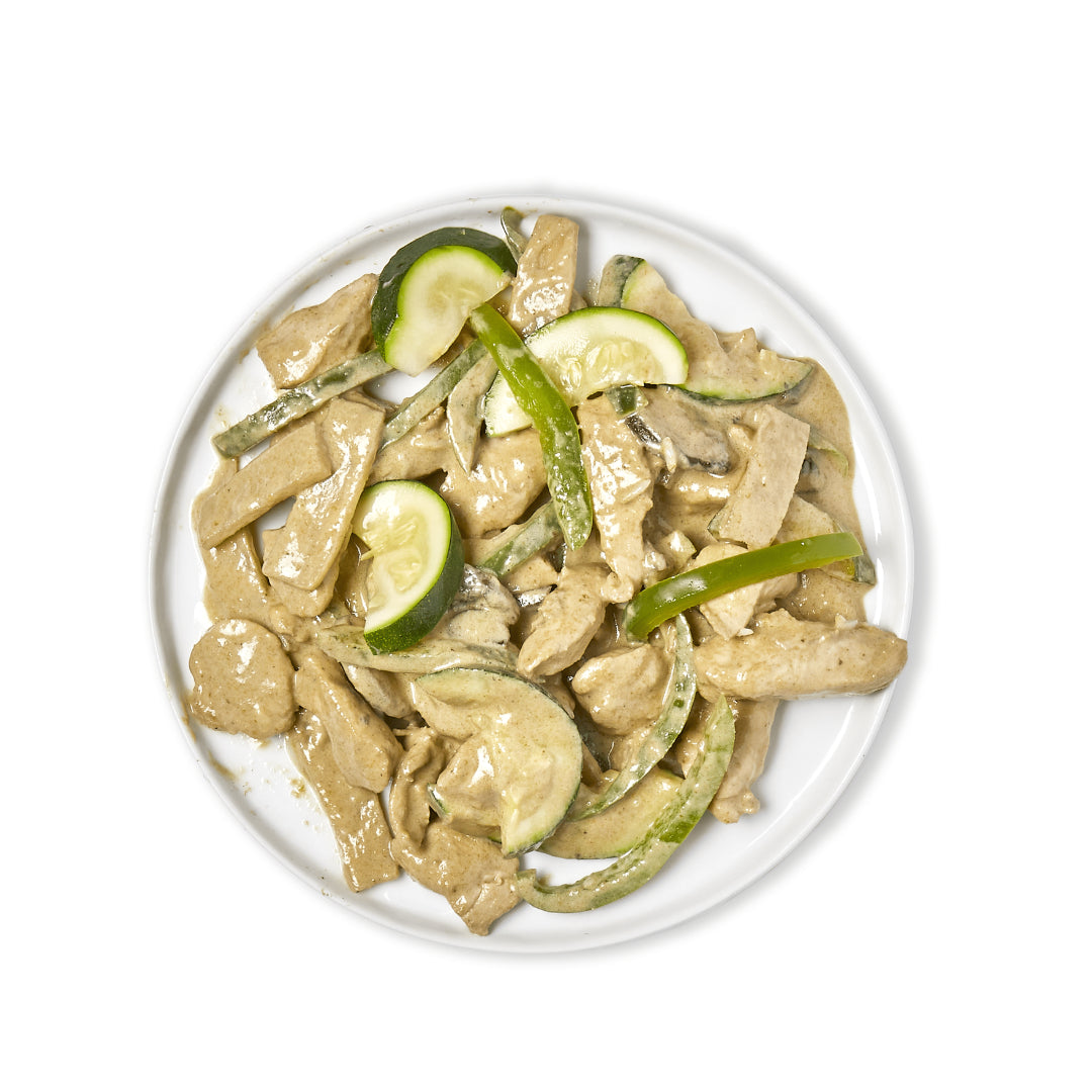 thai green curry chicken azuluna foods premium pasture raised ready to eat meal