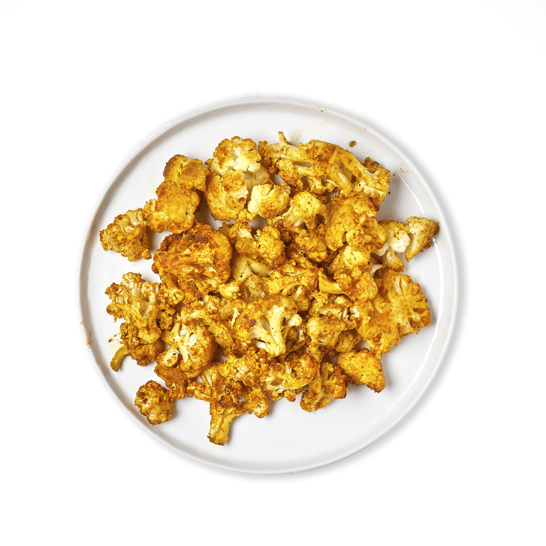 curry roasted cauliflower azuluna foods premium pasture raised ala carte ready to eat meals