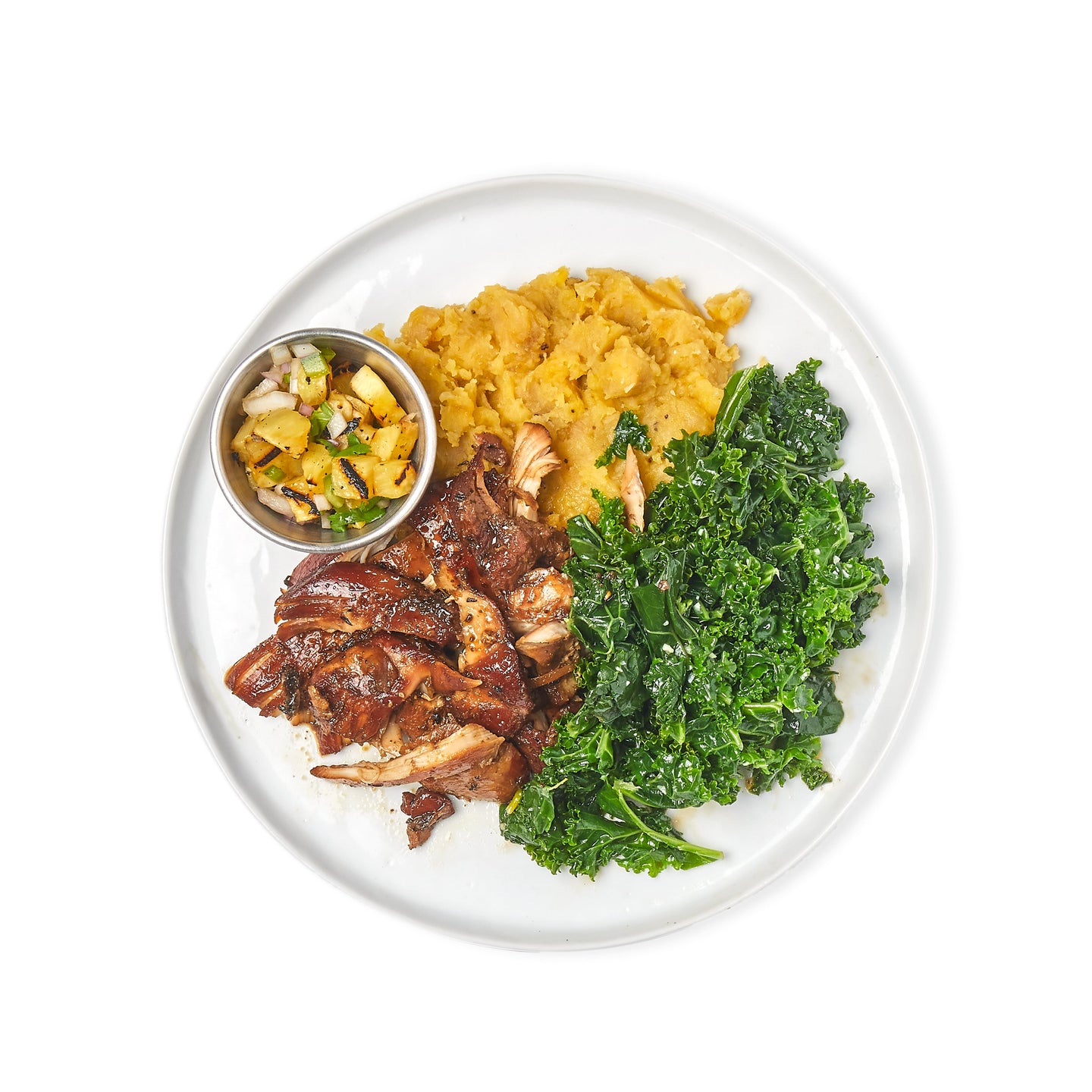 braised jerk chicken azuluna foods Premium Pasture-Raised ready-to-eat Meals Delivery