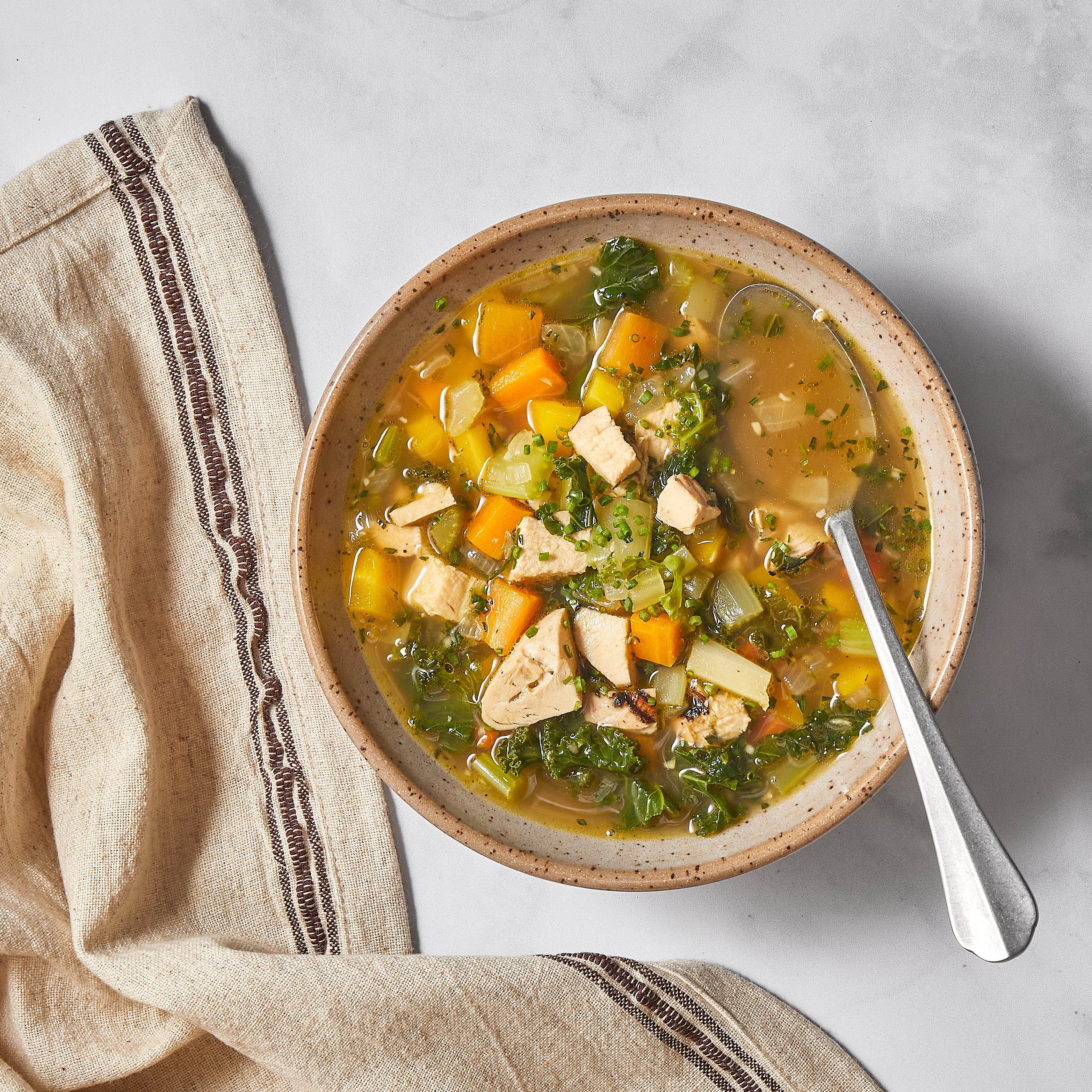 hearty chicken and vegetable stew azuluna foods Premium Pasture-Raised ready-to-eat Meals Delivery