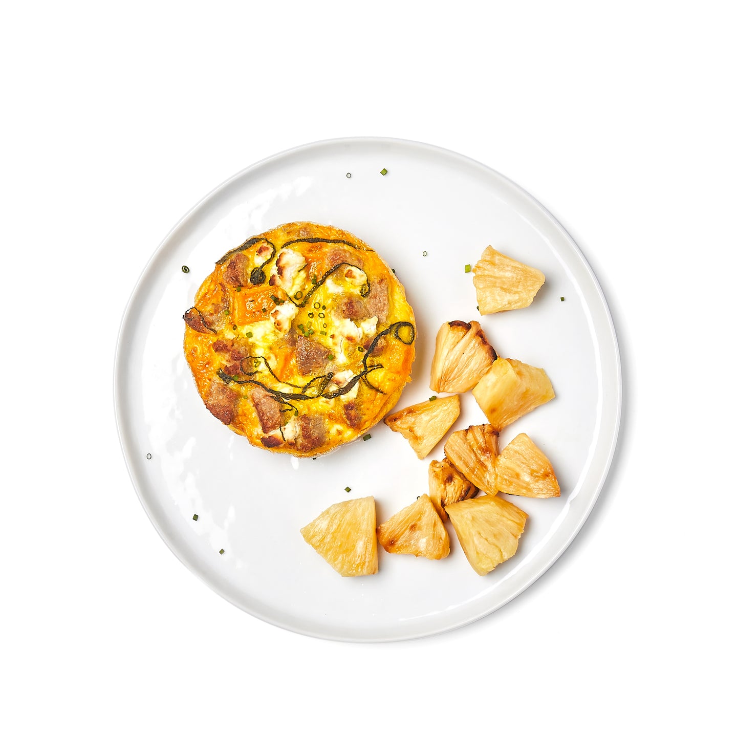 roasted butternut squash, sausage, goat cheese, and sage frittata azuluna foods Premium Pasture-Raised ready-to-eat Meals Delivery