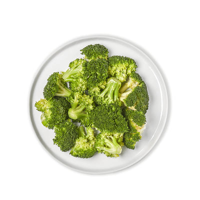 steamed broccoli