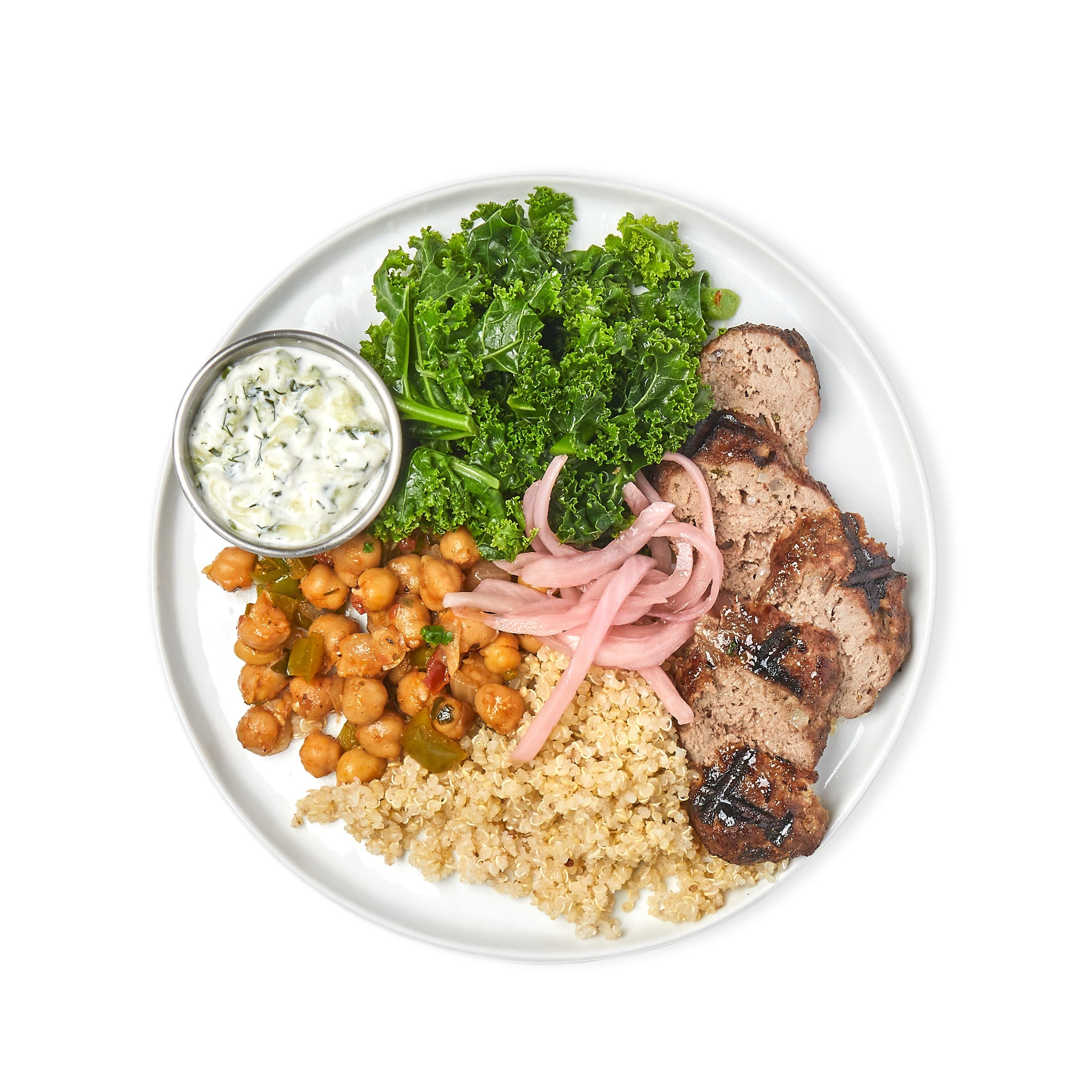 lamb gyro kebab bowl azuluna foods Premium Pasture-Raised Meals Delivery