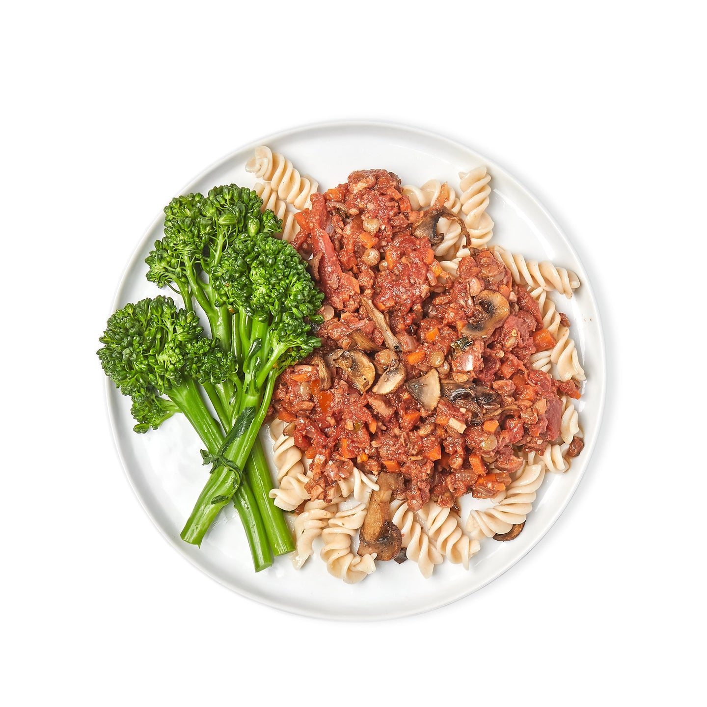 mushroom, lentil, and walnut bolognese azuluna foods Premium Pasture-Raised ready-to-eat Meals Delivery