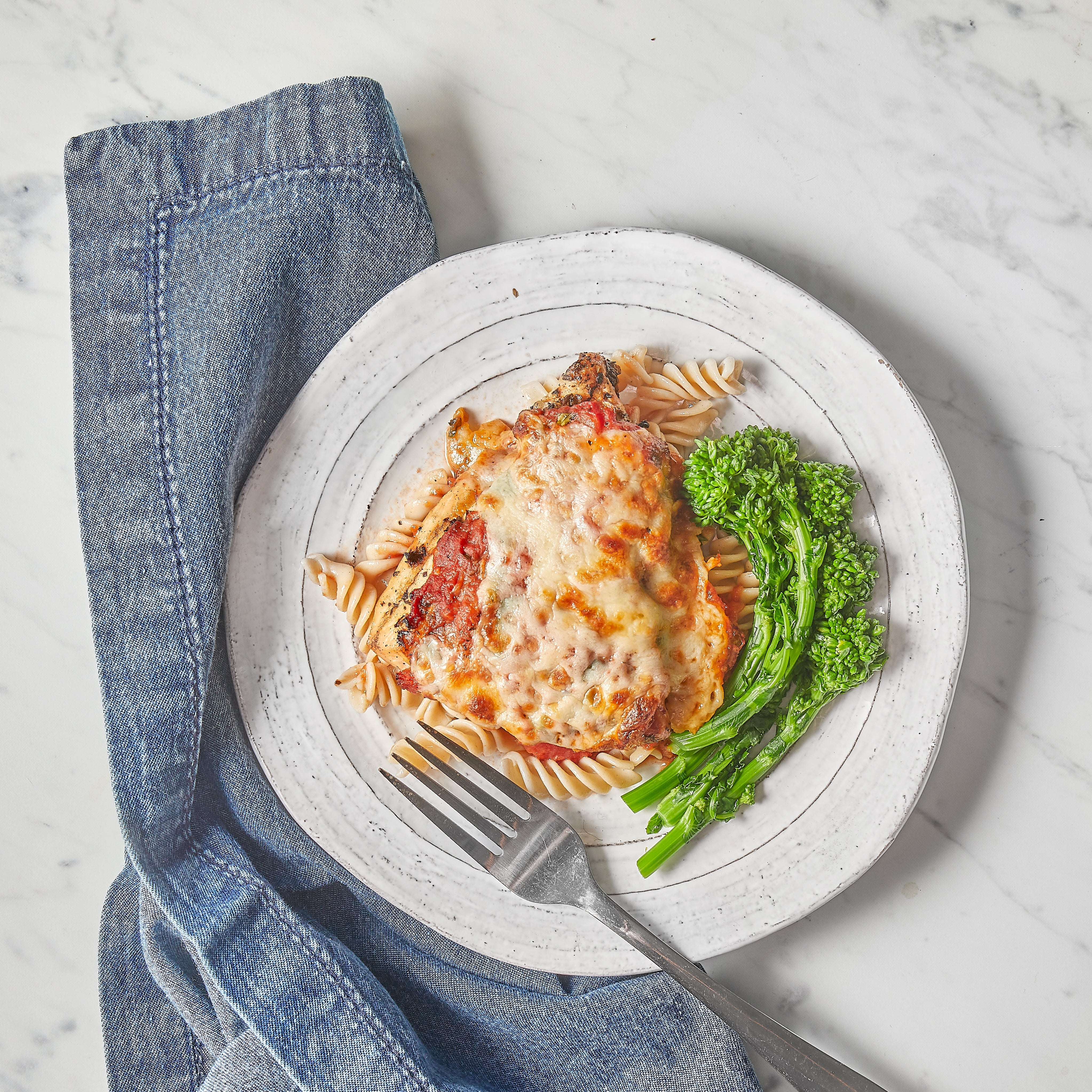 grilled chicken margherita azuluna foods Premium Pasture-Raised ready-to-eat Meals Delivery